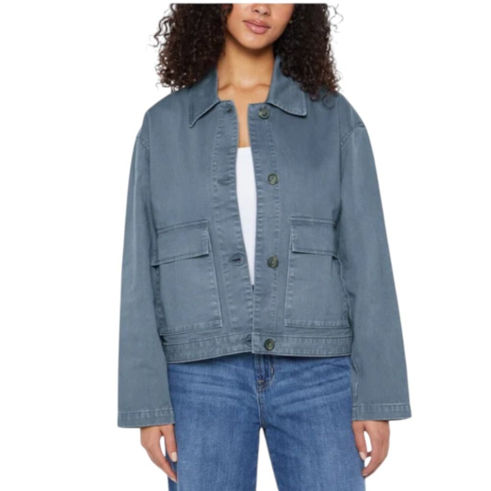 NEW Gap Women's Relaxed Fit Jacket | Blue
